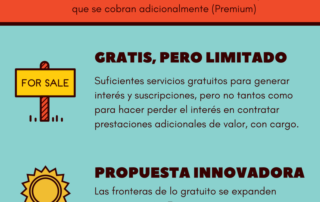 Infografía Claves para sobrevivir al modelo freemium